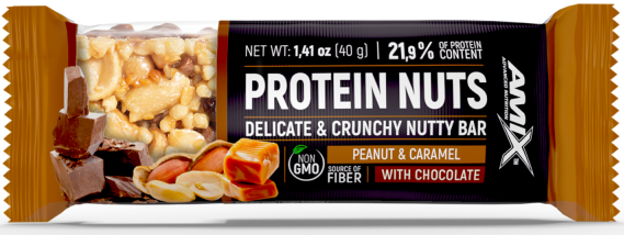 Barre protéinée aux noix Amix Protein Nuts 40g