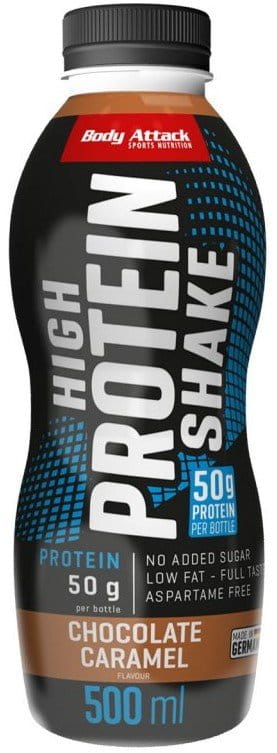 Boisson lactée protéinée Body Attack High Protein Shake 500 ml