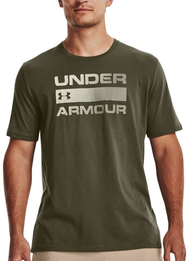 Tee-shirt Under Armour UA TEAM ISSUE WORDMARK SS-GRN