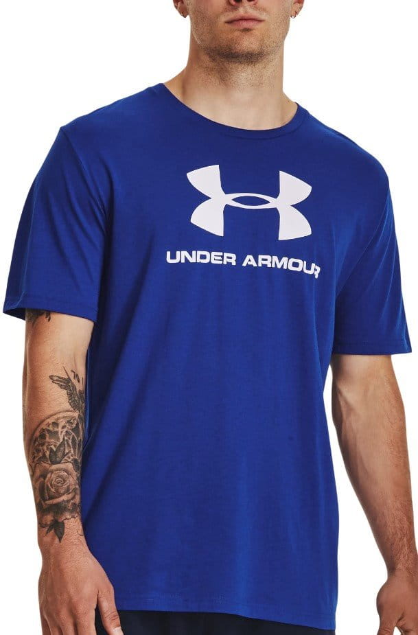 Tee-shirt Under Armour UA M SPORTSTYLE LOGO SS-BLU