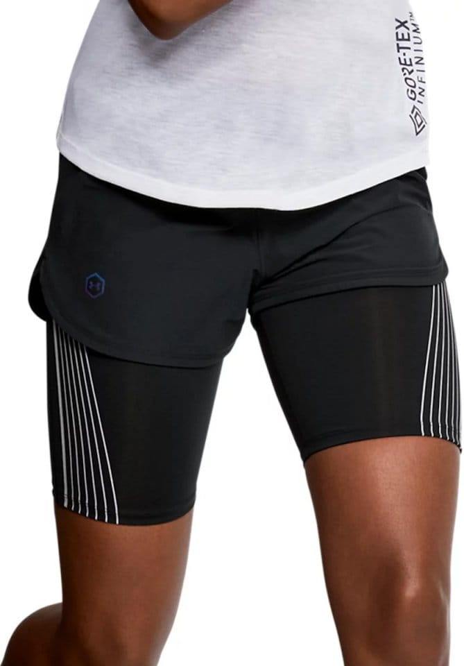 Pantalons courts Under Armour W UA RUSH Run 2-in-1 Short