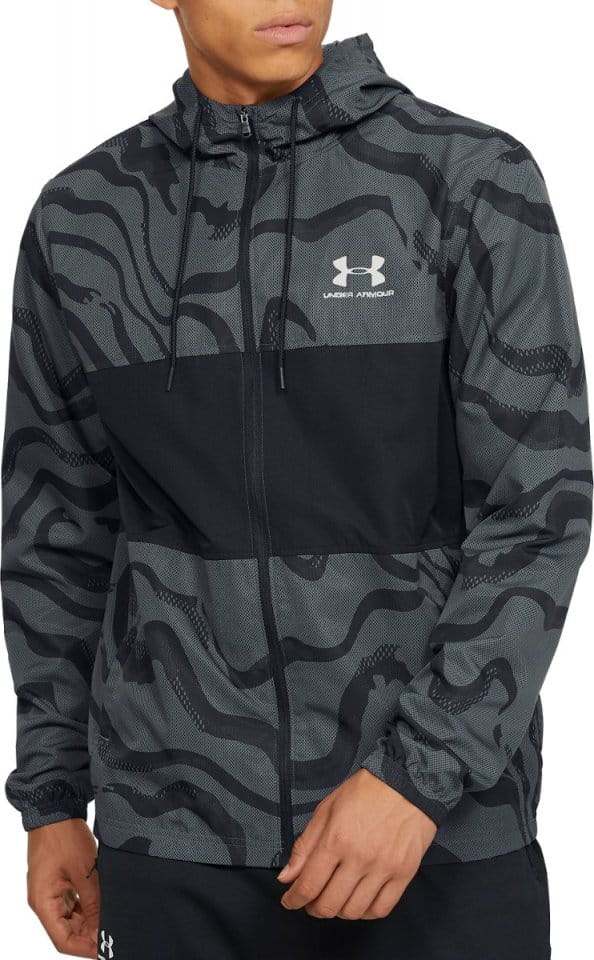 Veste à capuche Under Armour SPORTSTYLE WIND PRINTED HOODED JACKET