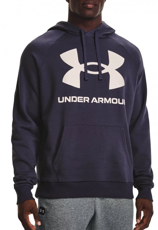 Sweatshirt à capuche Under Armour UA Rival Fleece Big Logo HD-GRY