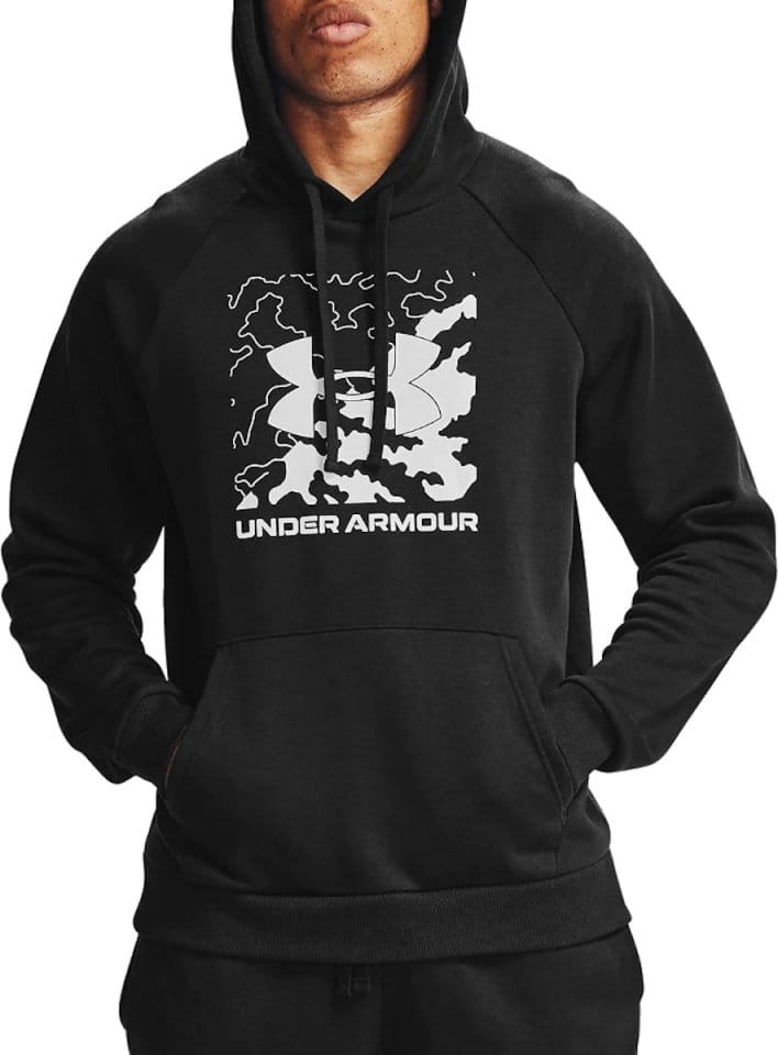 Sweatshirt à capuche Under Armour UA Rival Fleece Box Logo HD