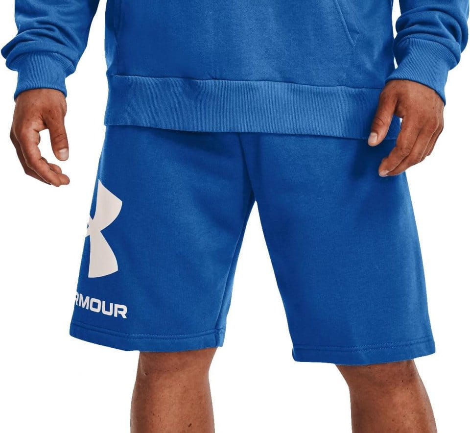Pantalons courts Under Armour UA Rival Flc Big Logo Shorts-BLU