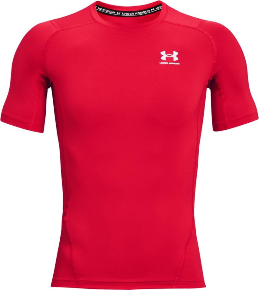 Tee-shirt Under UA HG Armour Comp SS-RED