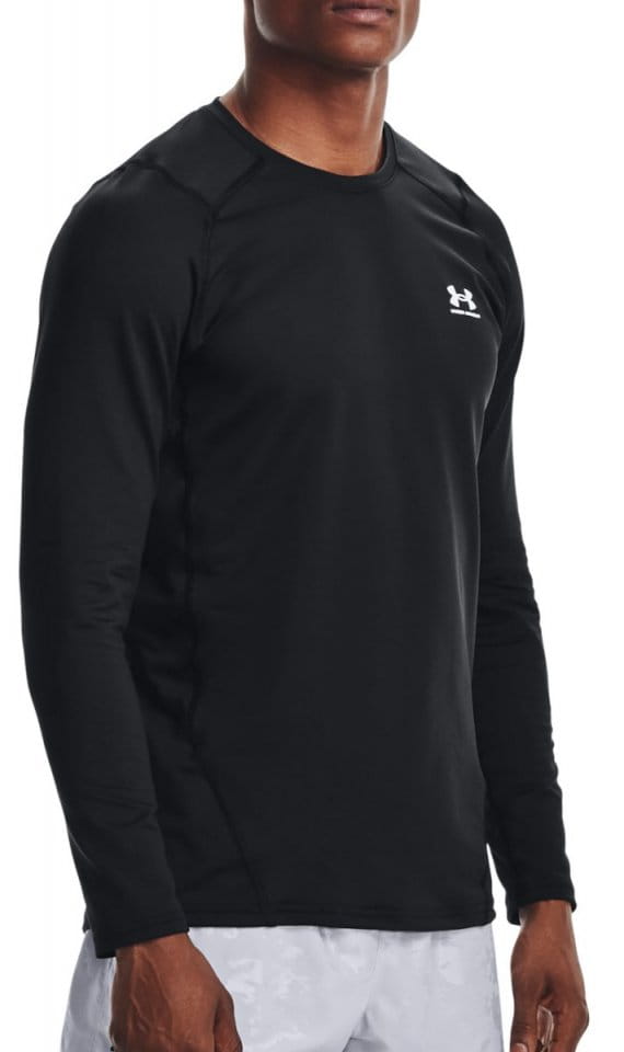 Tee-shirt à manches longues Under UA CG Armour Fitted Crew-BLK