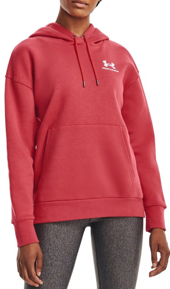Sweatshirt à capuche Under Armour Essential Fleece Hoodie-RED
