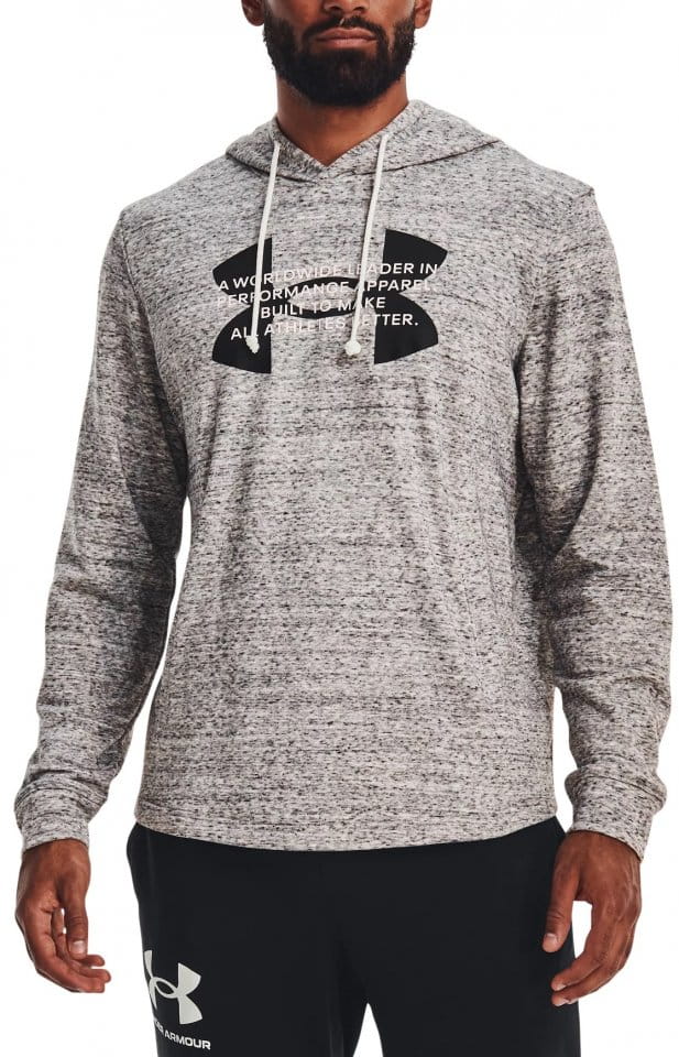 Sweatshirt à capuche Under Armour UA Rival Terry Logo Hoodie-WHT