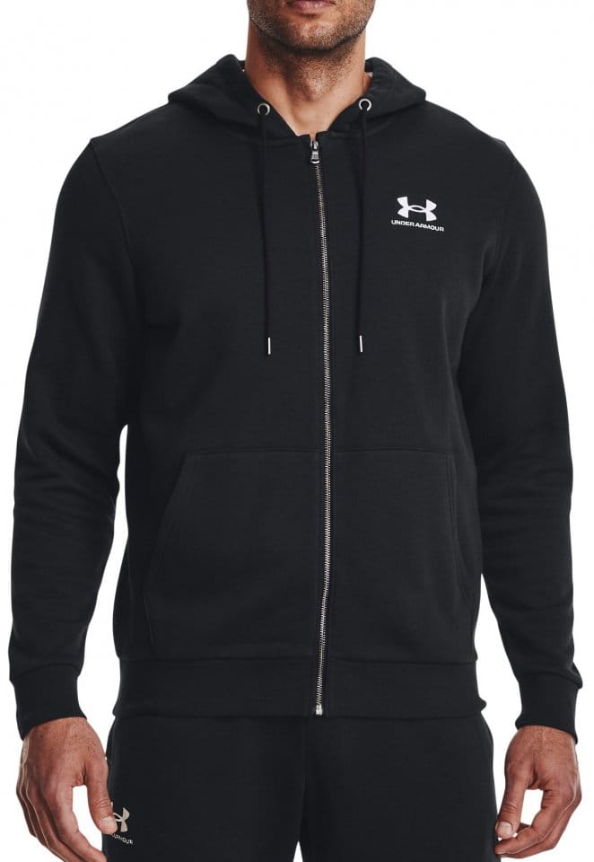 Sweatshirt à capuche Under Armour UA Essential Fleece FZ Hood-BLK