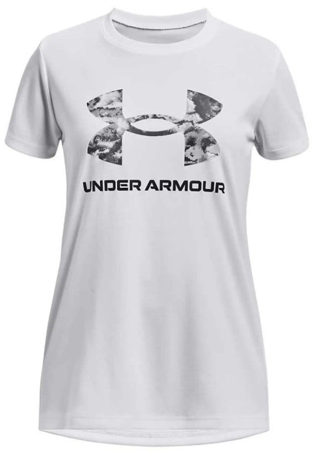 Tee-shirt Under Armour UA Tech Print BL SSC-WHT