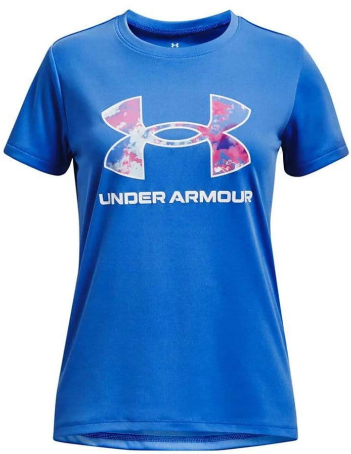 Tee-shirt Under Armour UA Tech Print BL SSC-BLU