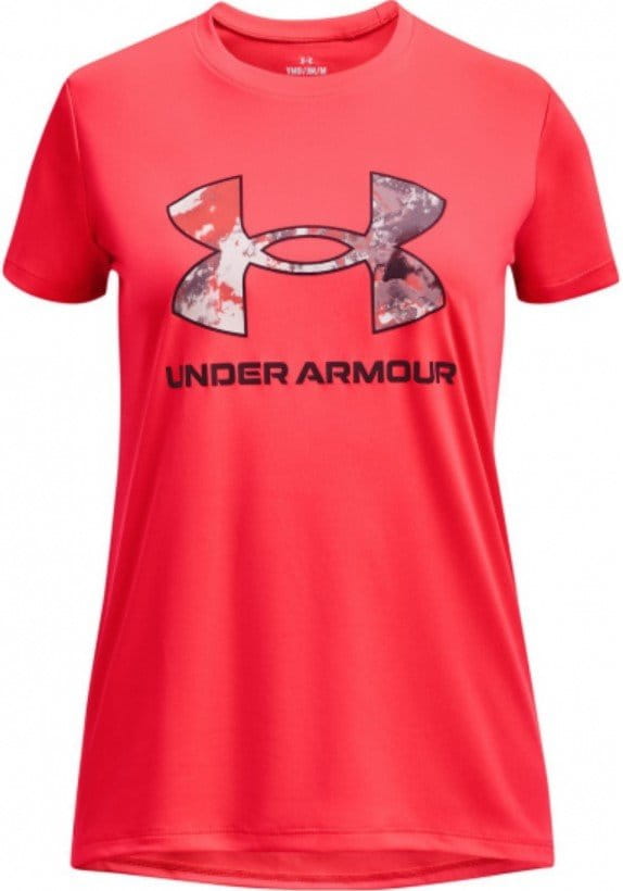 Tee-shirt Under Armour UA Tech Print BL SSC-RED
