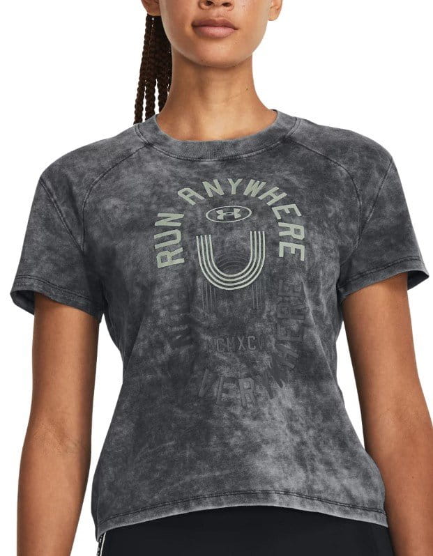 Tee-shirt Under Armour UA Run Everywhere Graphic SS-BLK