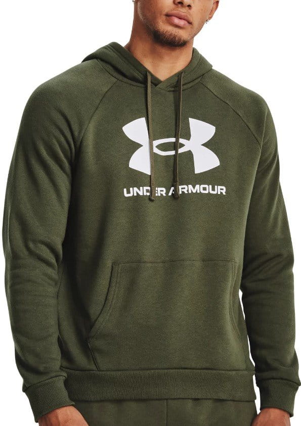 Sweatshirt à capuche Under Armour UA Rival Fleece Logo HD-GRN
