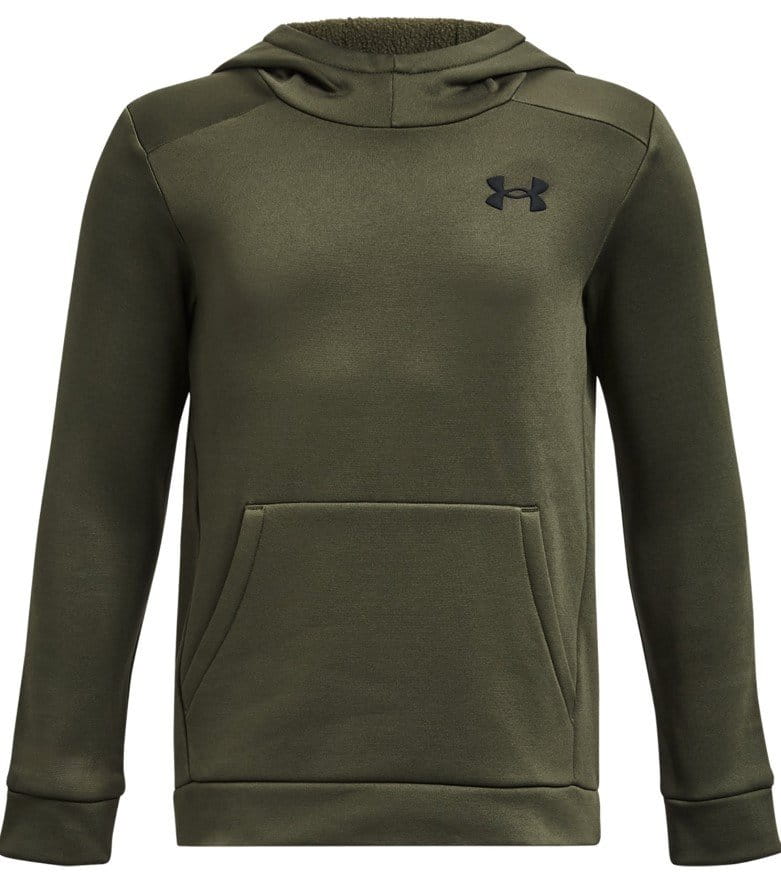 Sweatshirt à capuche Under UA Armour Fleece Graphic HD-GRN