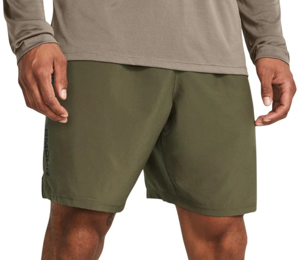 Shorts Under Armour UA Woven Wdmk Shorts-GRN