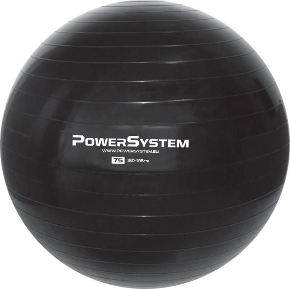 Ballon System POWER SYSTEM-PRO GYMBALL 75CM-BLACK