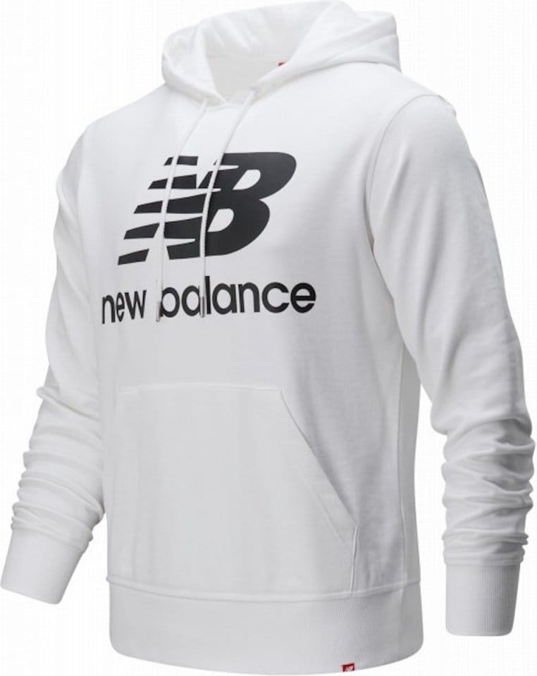 Sweatshirt à capuche New Balance M NB ESSENTIALS STACKED LOGO PO HOODIE