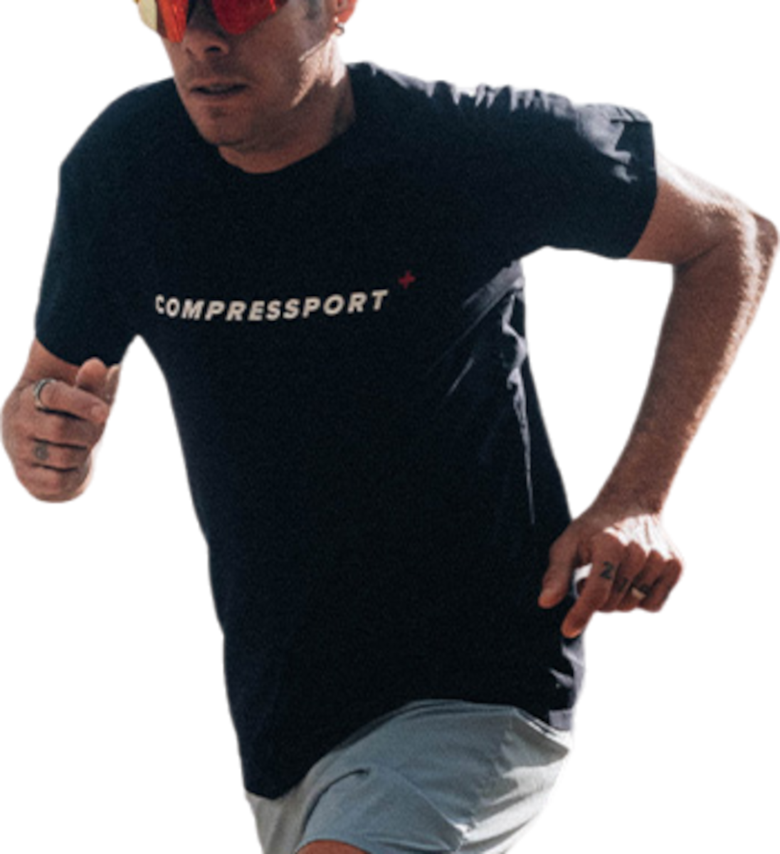 Tee-shirt Compressport Training SS Logo Tshirt M