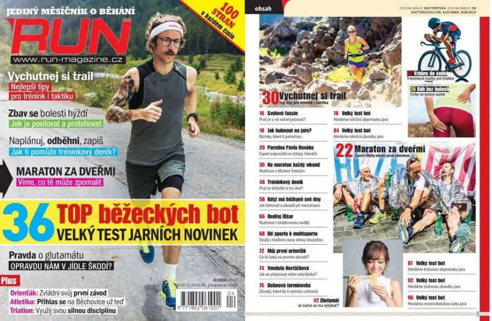 Magazine Top4Running Časopis RUN - 4/2019