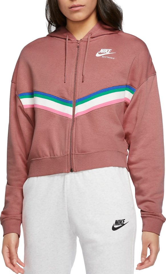 Sweatshirt à capuche Nike W NSW HRTG FZ FLC