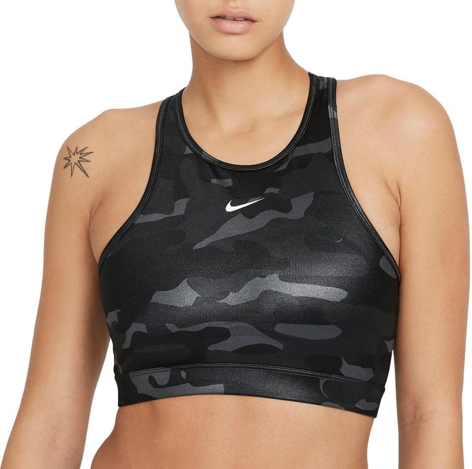 Soutien-gorge Nike Dri-FIT Swoosh Women’s Medium-Support 1-Piece Pad High-Neck Sports Bra