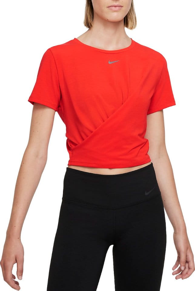 Tee-shirt Nike Dri-FIT One Luxe Women s Twist Standard Fit Short-Sleeve Top