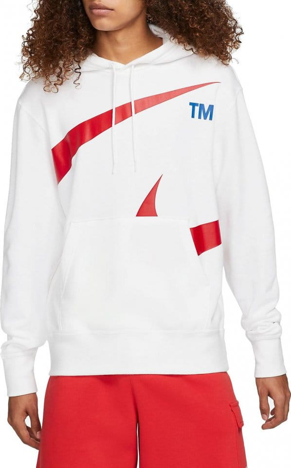 Sweatshirt à capuche Nike Sportswear Swoosh Men s Pullover Semi-Brushed Back Hoodie