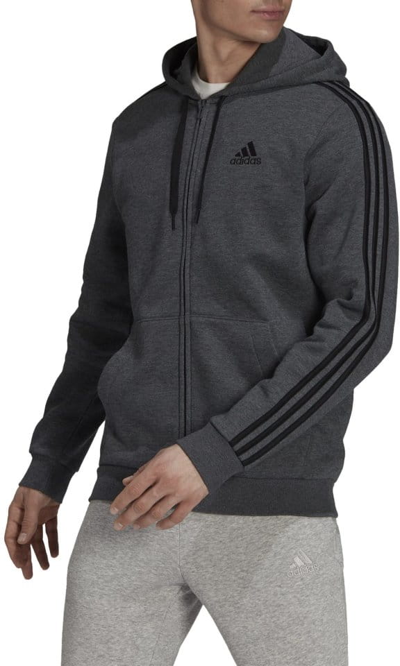 Sweatshirt à capuche adidas Sportswear M 3S FL FZ HD