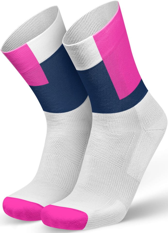 Chaussettes INCYLENCE Squares Pink