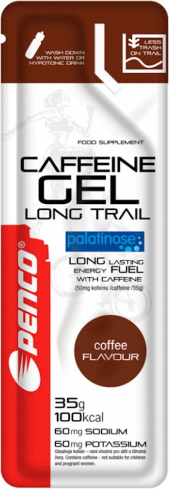 Gels énergétiques PENCO CAFFEINE GEL LONG TRAIL 35g Coffee