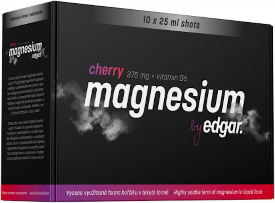 Vitamines et mineraux Edgar Magnesium cherry 10x25ml