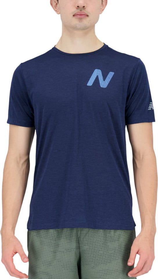 Tee-shirt New Balance Graphic Impact Run Short Sleeve