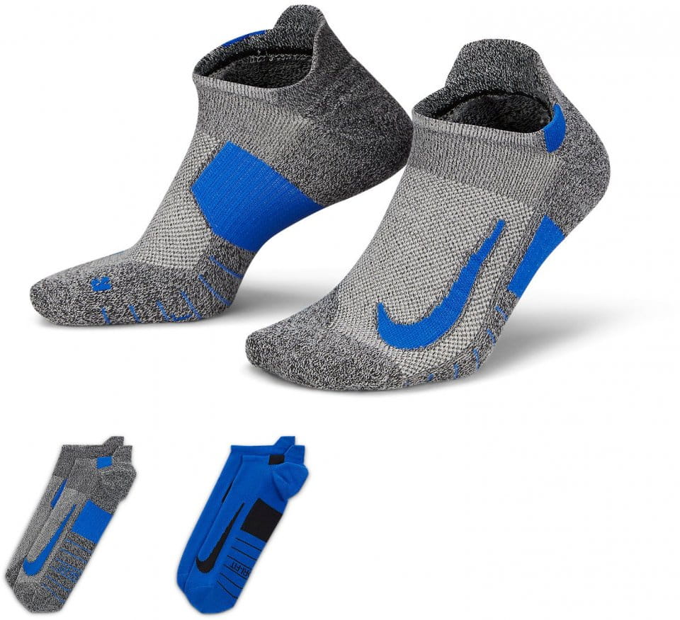 Chaussettes Nike Multiplier Running No-Show Socks (2 Pairs) - Top4Running.fr