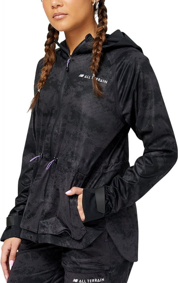 Veste à capuche New Balance Impact Run AT Waterproof Jacket