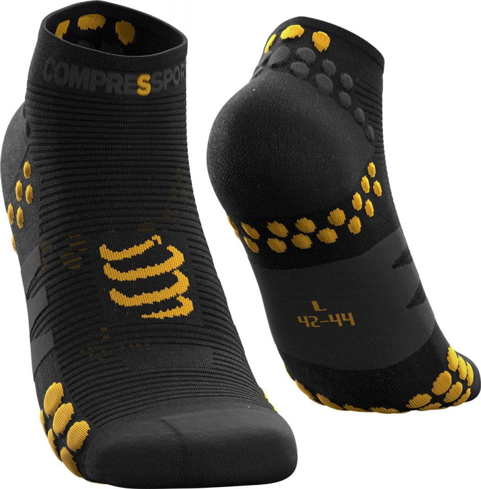 Chaussettes Compressport Pro Racing Socks v3.0 Run Low - Black Edition 2022